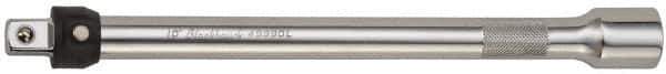 Blackhawk by Proto - 1/2" Drive Locking Socket Extension - 9-7/8" OAL, Nickel Chrome Finish - Exact Tool & Supply