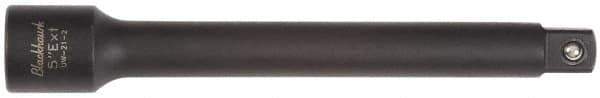 Blackhawk by Proto - 3/8" Drive Impact Socket Extension - 5" OAL, Black Oxide Finish - Exact Tool & Supply