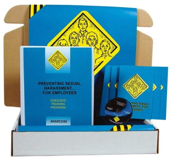 Marcom - Preventing Sexual Harassment for Employees, Multimedia Training Kit - 16 Minute Run Time DVD, English and Spanish - Exact Tool & Supply