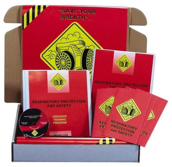 Marcom - Respiratory Protection and Safety, Multimedia Training Kit - DVD, English - Exact Tool & Supply
