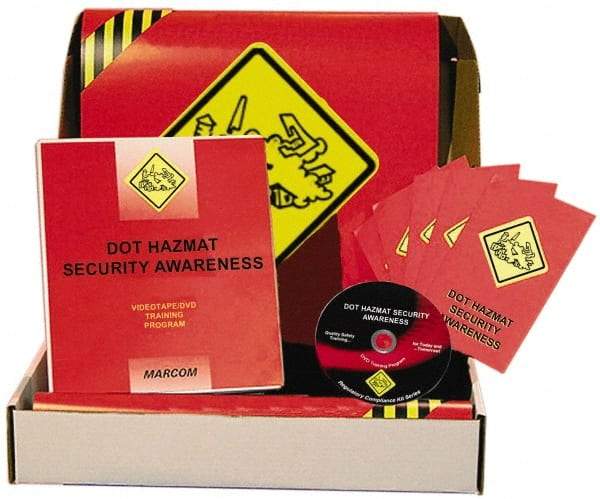 Marcom - DOT HazMat Security Awareness, Multimedia Training Kit - DVD, English - Exact Tool & Supply