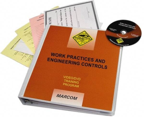 Marcom - Work Practices & Engineering Controls, Multimedia Training Kit - 18 min Run Time DVD, English & Spanish - Exact Tool & Supply