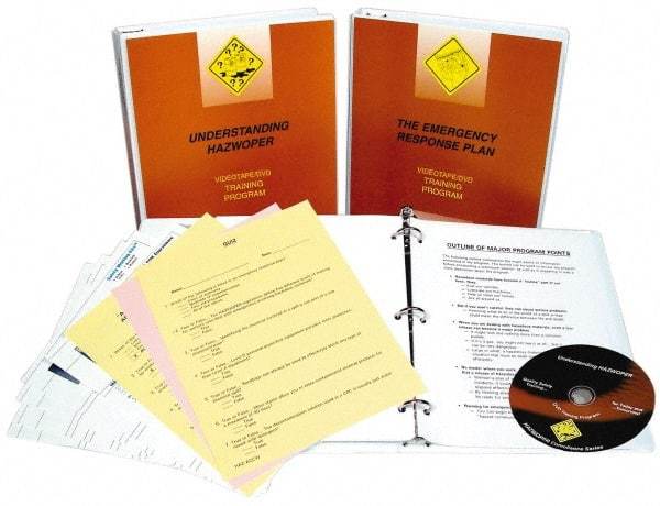 Marcom - Emergency Response: Awareness Training Series, Multimedia Training Kit - DVD, 2 Courses, English & Spanish - Exact Tool & Supply