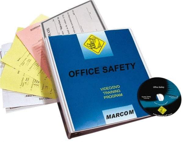 Marcom - Office Safety, Multimedia Training Kit - 22 Minute Run Time DVD, English and Spanish - Exact Tool & Supply