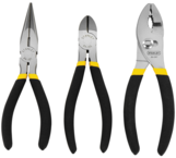 STANLEY® 3 Piece Basic Plier Set - Exact Tool & Supply