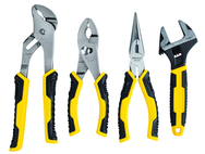 STANLEY® 4 Piece Plier & Adjustable Wrench Set - Exact Tool & Supply
