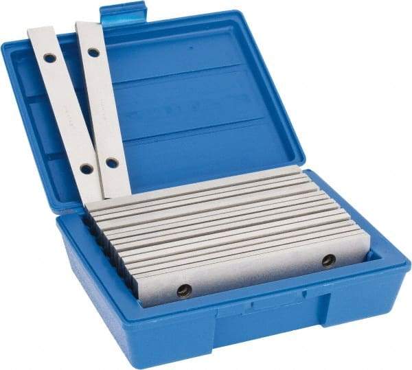 Kurt - 18 Piece Parallel Set - 1 Inch High, Sold as 9 Pair - Exact Tool & Supply