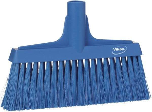 Vikan - 6-3/4" OAL Polyester Bristle Lobby Broom - 3" Bristle Length, 9-1/2" Wide - Exact Tool & Supply