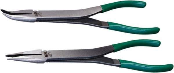 SK - 2 Piece Needle Nose Plier Set - Comes in Plastic Pouch - Exact Tool & Supply