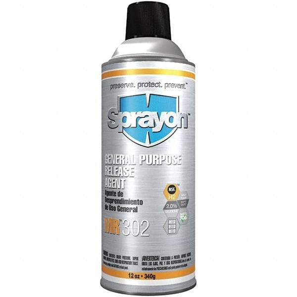 Krylon - 12 Ounce Aerosol Can, General Purpose Mold Release - Food Grade, Silicone Composition - Exact Tool & Supply