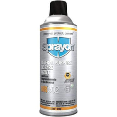 Krylon - 12 Ounce Aerosol Can, General Purpose Mold Release - Food Grade, Silicone Composition - Exact Tool & Supply