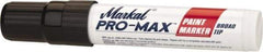 Markal - Black Paint Marker - Broad Tip, Alcohol Base Ink - Exact Tool & Supply