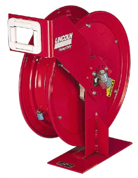 Lincoln - 50' Manual Hose Reel - Exact Tool & Supply