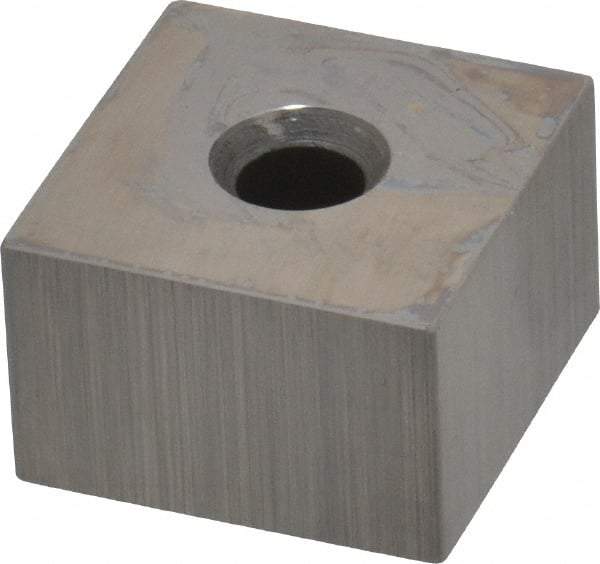 Mitutoyo - 0.6" Square Steel Gage Block - Accuracy Grade 0, Includes Certificate of Inspection - Exact Tool & Supply