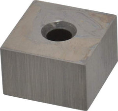 Mitutoyo - 0.6" Square Steel Gage Block - Accuracy Grade 0, Includes Certificate of Inspection - Exact Tool & Supply