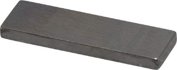 Mitutoyo - 0.1008" Rectangular Steel Gage Block - Accuracy Grade 0, Includes Certificate of Inspection - Exact Tool & Supply