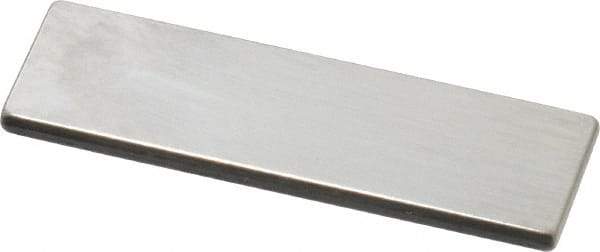 Mitutoyo - 0.06" Rectangular Steel Gage Block - Accuracy Grade 0, Includes Certificate of Inspection - Exact Tool & Supply