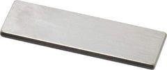 Mitutoyo - 0.06" Rectangular Steel Gage Block - Accuracy Grade 0, Includes Certificate of Inspection - Exact Tool & Supply