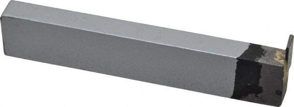 Accupro - 3/4 x 3/8" Shank, Full, Cutoff & Grooving Single Point Tool Bit - GR-060F, Grade Micrograin, 0.06" Groove Width, 0.21" Depth of Cut - Exact Tool & Supply