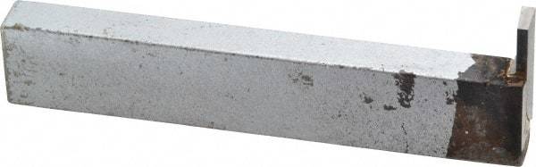 Accupro - 3/4 x 3/8" Shank, Cutoff & Grooving Single Point Tool Bit - GR-102002, Grade Micrograin, 0.102" Groove Width, 0.4" Depth of Cut - Exact Tool & Supply
