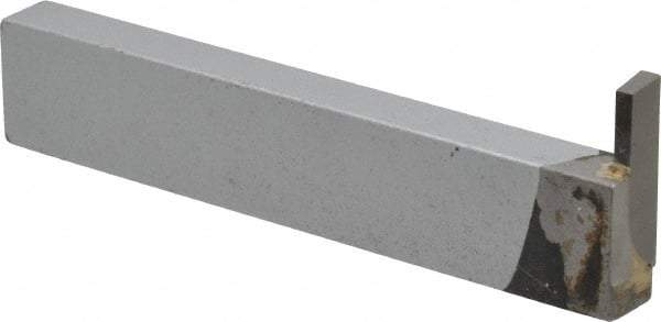 Accupro - 3/4 x 3/8" Shank, Cutoff & Grooving Single Point Tool Bit - GR-120002, Grade Micrograin, 0.12" Groove Width, 0.4" Depth of Cut - Exact Tool & Supply