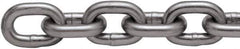 Peerless Chain - 75 Ft. Long, 5400 Lbs. Load Capacity, Carbon Steel High Test Chain - 4 Grade, 1.34 Inch Inside Long x 0.569 Inch Inside Wide - Exact Tool & Supply