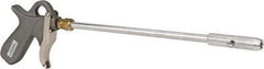 Guardair - 120 Max psi Venturi Nozzle Pistol Grip Blow Gun - 1/4 NPT, 24" Tube Length, Aluminum - Exact Tool & Supply