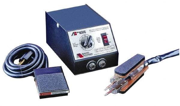 American Beauty - 120 or 220 Volt, 0 to 250 Watt, Resistance Soldering System - Includes Power Unit, Handpiece & Footswitch - Exact Tool & Supply