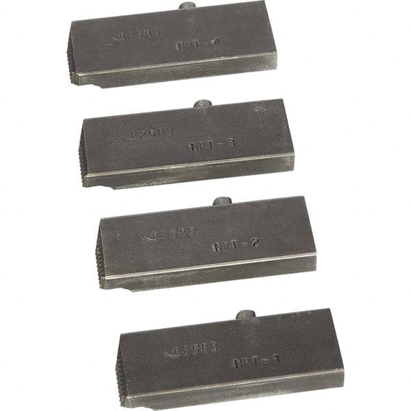 Rothenberger - Pipe Threader Dies Material: Stainless Steel Thread Size (Inch): 1-11-1/2; 1-1/4-11-1/2 - Exact Tool & Supply