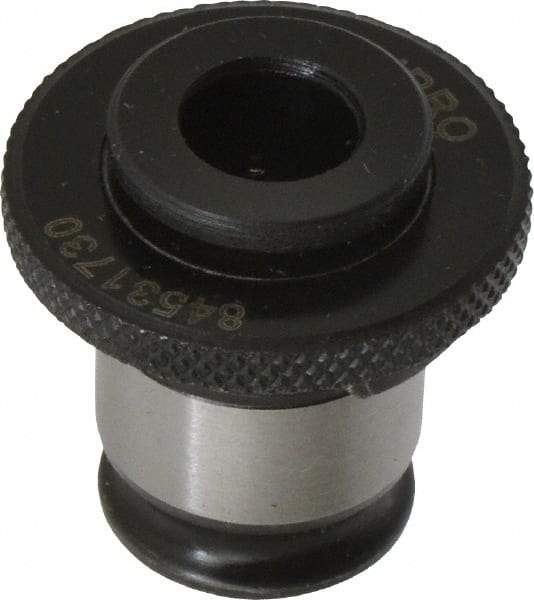Accupro - 10mm Tap Shank Diam, 8mm Tap Square Size, M10 Tap, #1 Tapping Adapter - 0.2756" Projection, 0.6693" Tap Depth, 28.5mm OAL, 19mm Shank OD, Series WE 1 - Exact Tool & Supply