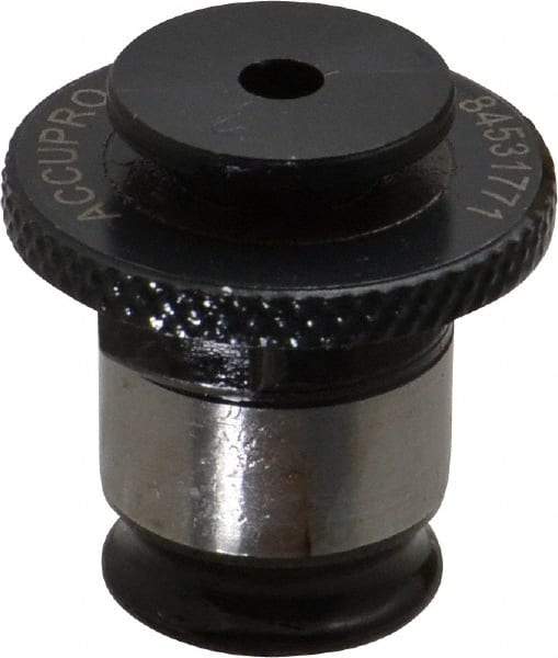 Accupro - 4.5mm Tap Shank Diam, 3.4mm Tap Square Size, M4 Tap, #1 Tapping Adapter - 0.2756" Projection, 0.6693" Tap Depth, 28.5mm OAL, 19mm Shank OD, Series WE 1 - Exact Tool & Supply