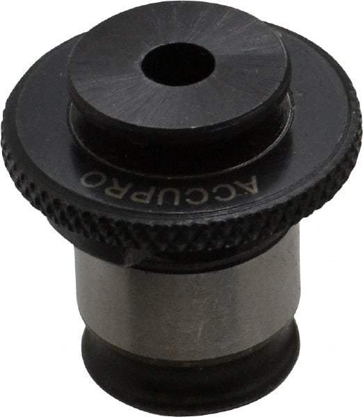 Accupro - 6mm Tap Shank Diam, 4.9mm Tap Square Size, M5, M6 & M8 Tap, #1 Tapping Adapter - 0.2756" Projection, 0.6693" Tap Depth, 28.5mm OAL, 19mm Shank OD, Series WE 1 - Exact Tool & Supply