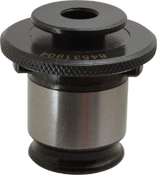 Accupro - 11mm Tap Shank Diam, 9mm Tap Square Size, M14 Tap, #2 Tapping Adapter - 0.4331" Projection, 1.1811" Tap Depth, 46mm OAL, 31mm Shank OD, Series WE 2 - Exact Tool & Supply