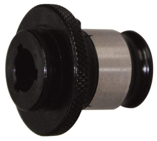 Accupro - 0.542" Tap Shank Diam, 13/32" Tap Square Size, 11/16" Tap, #2 Tapping Adapter - 0.433" Projection, 0.7874" Tap Depth, 40mm OAL, 31mm Shank OD, Through Coolant, Series WE 2 KP - Exact Tool & Supply
