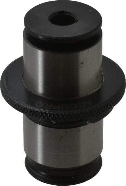 Accupro - 0.367" Tap Shank Diam, 0.275" Tap Square Size, 1/2" Tap, #2 Tapping Adapter - 0.433" Projection, 0.7874" Tap Depth, 40mm OAL, 31mm Shank OD, Through Coolant, Series WE 2 KP - Exact Tool & Supply