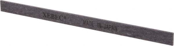 Value Collection - Rectangular, Ceramic Fiber Finishing Stick - 4" Long x 15/64" Width, 120 Grit, Fine Grade - Exact Tool & Supply