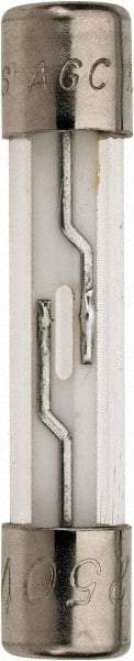 Cooper Bussmann - 250 VAC, 32 VDC, 0.01 Amp, Fast-Acting Miniature Glass Fuse - 1-1/4" OAL, 10 at 125 V kA Rating, 1/4" Diam - Exact Tool & Supply
