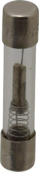Cooper Bussmann - 250 VAC, 32 VDC, 2 Amp, Time Delay Miniature Glass Fuse - 1-1/4" OAL, 1/4" Diam - Exact Tool & Supply