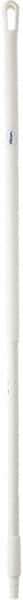 Vikan - 51 x 1-1/4" Fiberglass Squeegee Handle - European Threaded Connection, White - Exact Tool & Supply