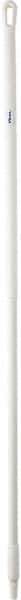 Vikan - 59 x 1-1/4" Fiberglass Squeegee Handle - European Threaded Connection, White - Exact Tool & Supply