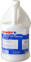Lenox - Protool Lube, 1 Gal Bottle Sawing Fluid - Synthetic, For Cutting, Drilling, Milling, Reaming, Tapping - Exact Tool & Supply