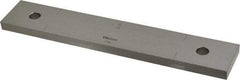 Mitutoyo - 8" Rectangular Steel Gage Block - Accuracy Grade 0, Includes Certificate of Inspection - Exact Tool & Supply