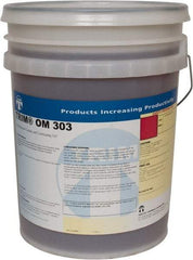 Master Fluid Solutions - Trim OM 303, 5 Gal Pail Cutting Fluid - Straight Oil, For Thread Rolling, Thread-Form Tapping - Exact Tool & Supply