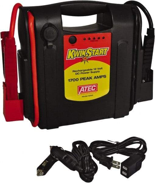 ATEC - 12 Volt Booster Pacs - 360 Crank Amps, 1,700 Starter Amps - Exact Tool & Supply