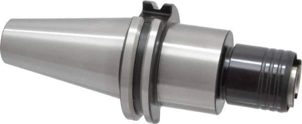 Collis Tool - CAT40 Taper Shank Rigid Tapping Adapter - 2-3/4" Projection, Size 1 Adapter, Quick Change, Through Coolant - Exact Tool & Supply