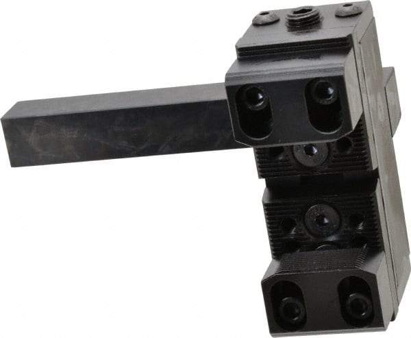 Royal Products - 3/4 Inch Square Shank Heavy Duty Bar Puller - 1-7/8 to 3-3/4 Inch Gripping Range (Extra Capacity Jaw), 1/8 to 2-1/4 Inch Gripping Range (Standard Jaw), 3-7/8 Inch Wide - Exact Tool & Supply