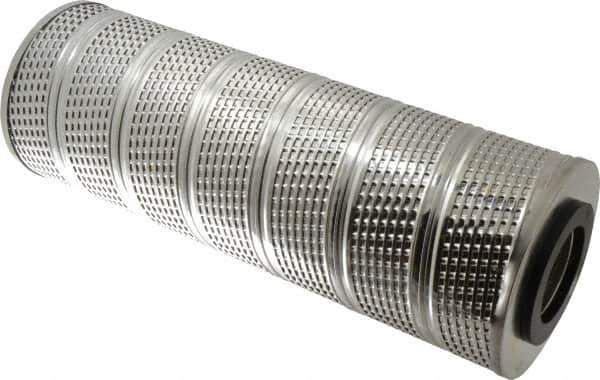 Parker - 6-1/4" OD, 5µ, Resin Cellulose Pleated-Resin Bonded Cartridge Filter - 18" Long - Exact Tool & Supply