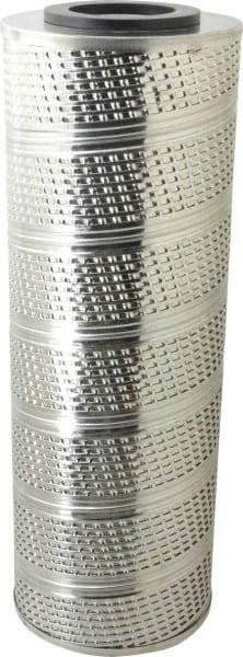Parker - 6-1/4" OD, 30µ, Resin Cellulose Pleated-Resin Bonded Cartridge Filter - 18" Long - Exact Tool & Supply