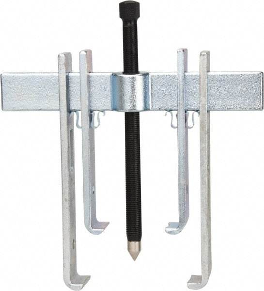 Proto - 10" Spread, 10 Ton Capacity, Puller - 10-1/4" Long, For Bearings, Gears & Pulleys - Exact Tool & Supply