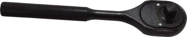 Proto - 3/8" Drive Pear Head Ratchet - Black Oxide Finish, 7" OAL, 24 Gear Teeth - Exact Tool & Supply